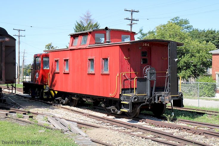 Pittsburg & Shawmut No. 164 Wooden Caboose