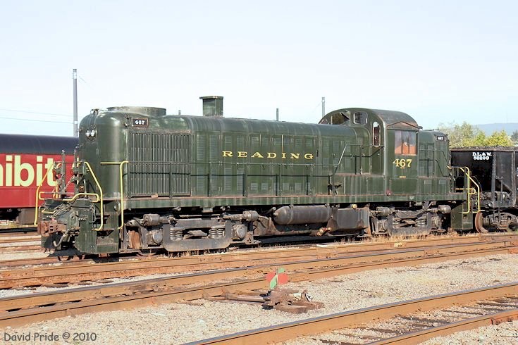 Reading Alco RS3 No. 467